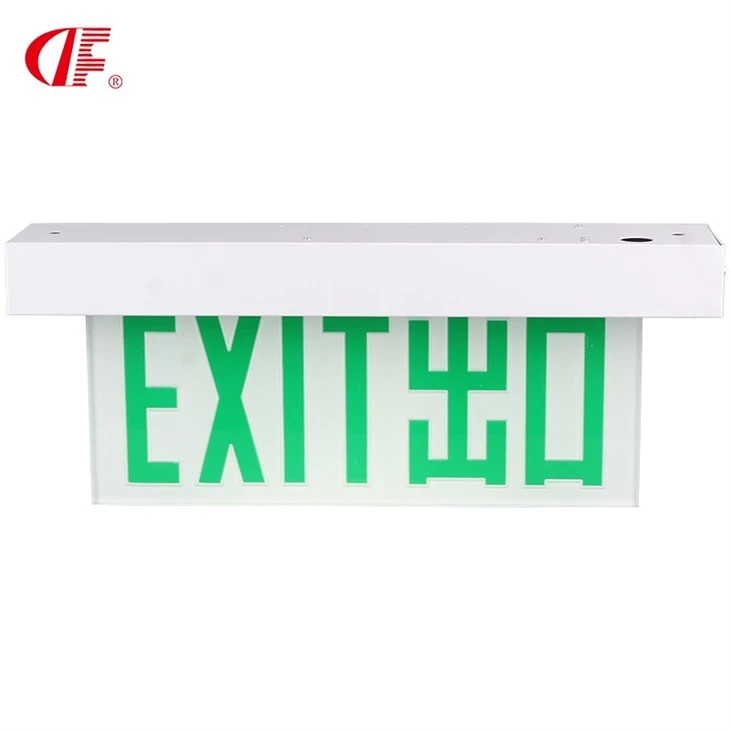 LED Exit Sign Plate 3W Celling Mounted LED Exit Sign Box In Hong Kong