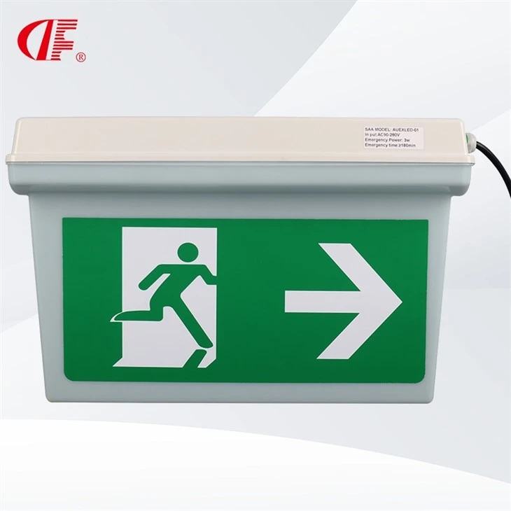 LED IP65 LED Emergency Light Embedded in Wall Rechargeable Emergency Bulkhead Light